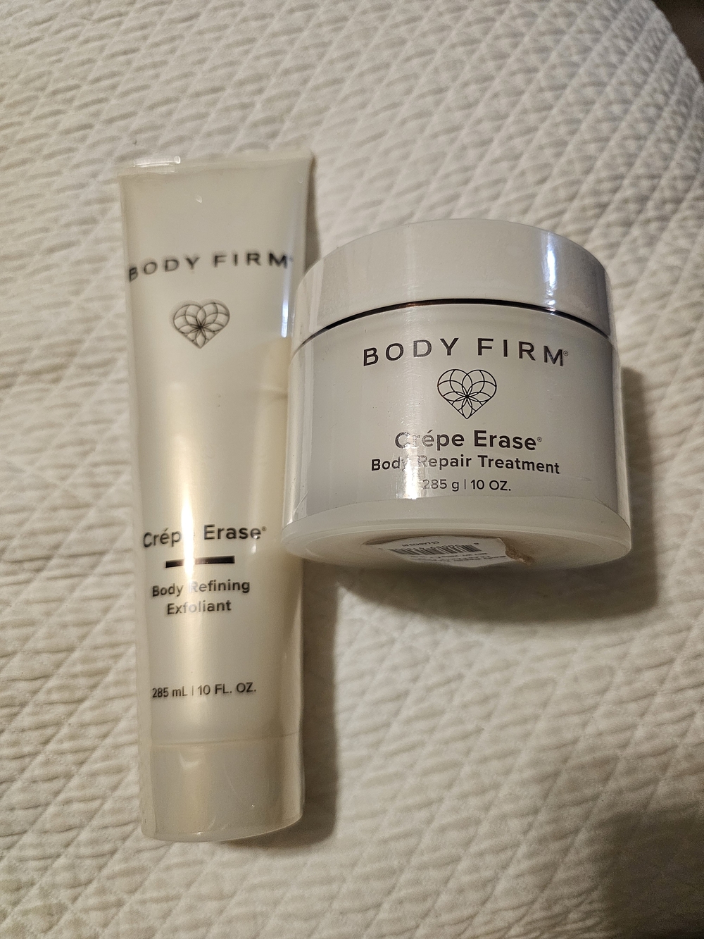Body Firm Crêpe Erase Body Repair Treatment & Exfoliant - White